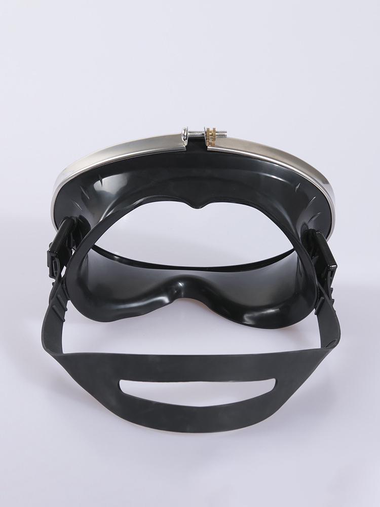 Large frame diving mask Fisherman's goggles Metal border