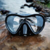 New diving glasses Diving goggles Silicone diving mask
