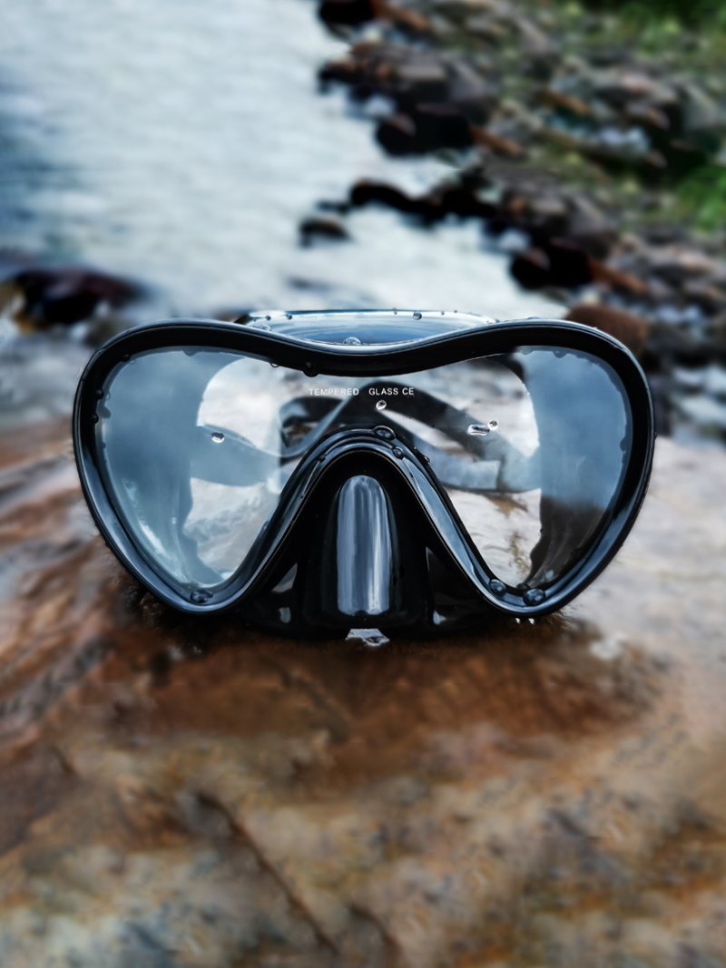 New diving glasses Diving goggles Silicone diving mask