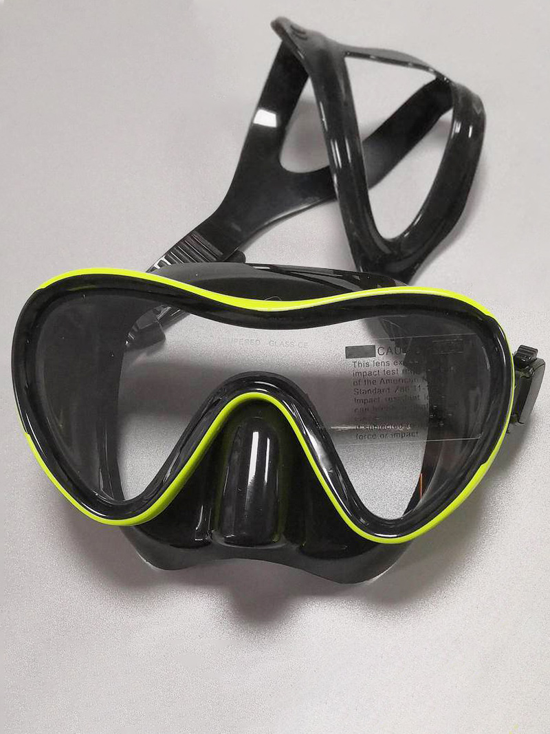 New diving glasses Diving goggles Silicone diving mask