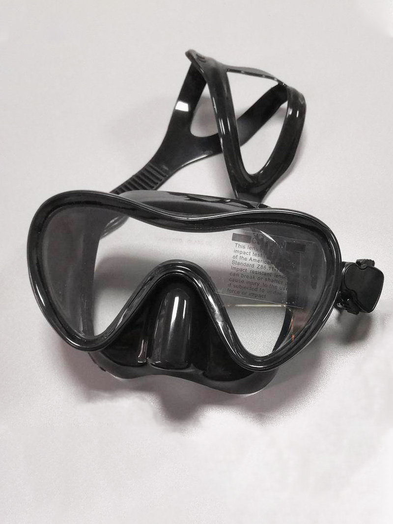 New diving glasses Diving goggles Silicone diving mask