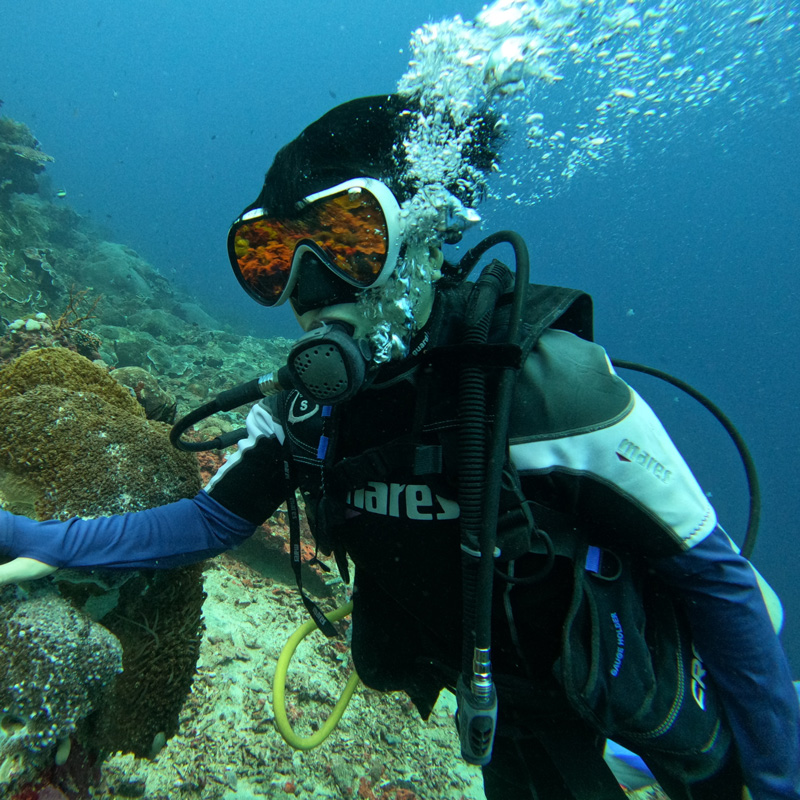 Colorful diving mirror Anti fog diving goggles UV resistant diving mask