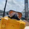 Colorful diving mirror Anti fog diving goggles UV resistant diving mask