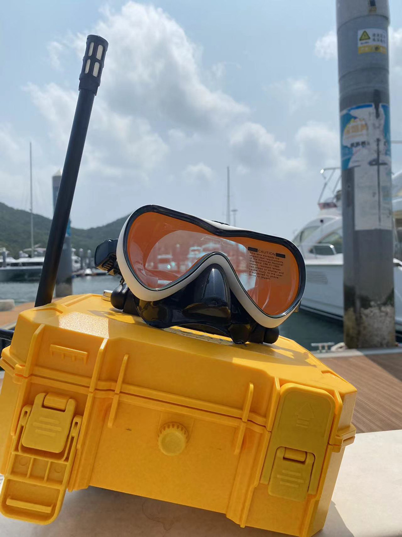 Colorful diving mirror Anti fog diving goggles UV resistant diving mask