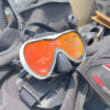 Colorful diving mirror Anti fog diving goggles UV resistant diving mask
