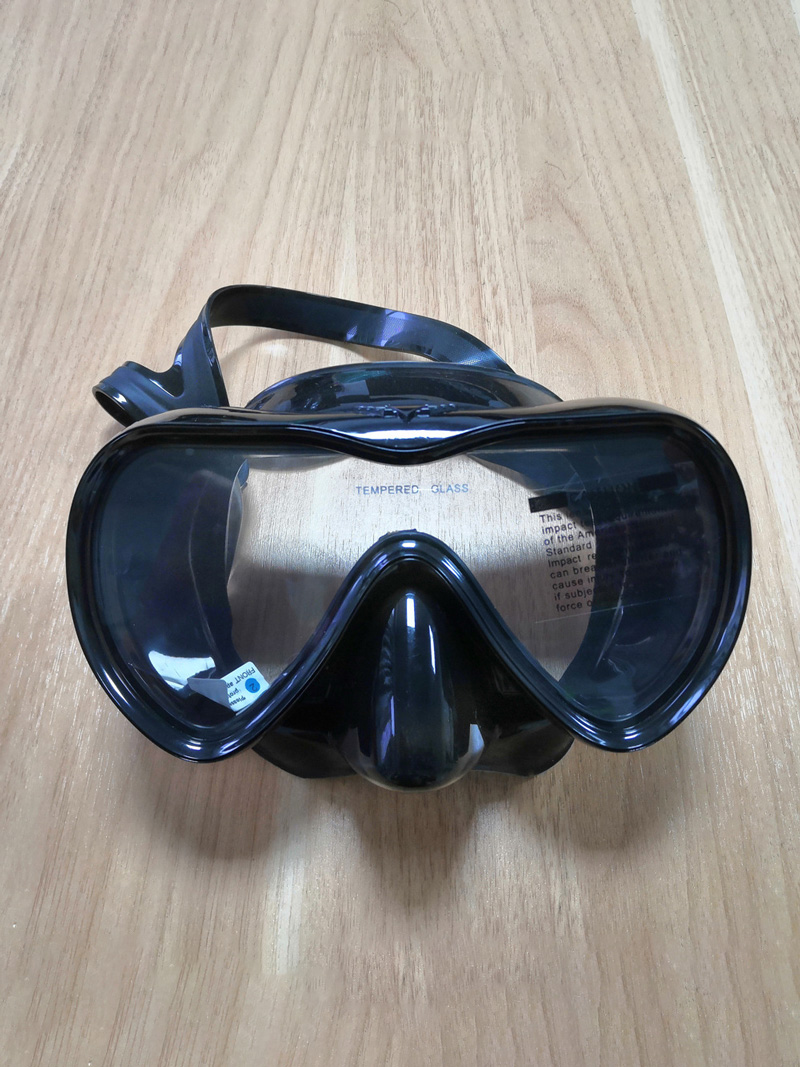 New diving glasses Diving goggles Silicone diving mask