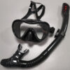 HD Tempered Glass Diving Mask And Waterproof Diving Snorkel