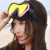Colorful diving mirror Anti fog diving goggles UV resistant diving mask