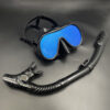 Colored Diving Goggles And Snorkel Anti-fog UV Protection