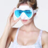 Colorful diving mirror Anti fog diving goggles UV resistant diving mask